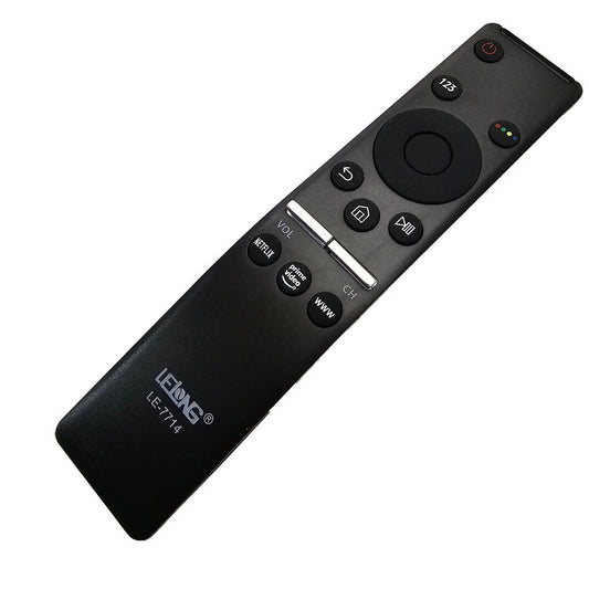 Controle Remoto WLW-9111 Compatível com Smart TV Samsung 4K – Atalhos Netflix e Prime Video – Substituto para Séries KU, MU, NU, RU e KS