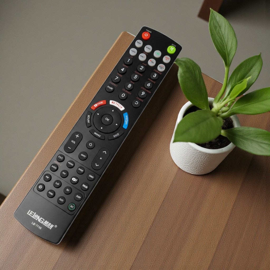 Controle Universal Para TV LE-7735 – Compatível com Diversas Marcas