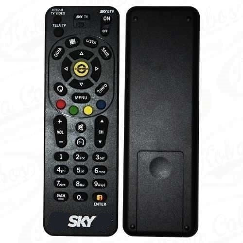 Controle Remoto Universal Sky HDTV Zapper Original com Pilhas Grátis