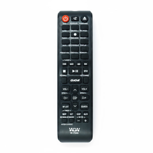 Controle Remoto Compatível para Som Samsung Giga MX-J640 – Substituto Similar para Sistemas de Áudio MX-J e Modelos Relacionados (wlw-7046)