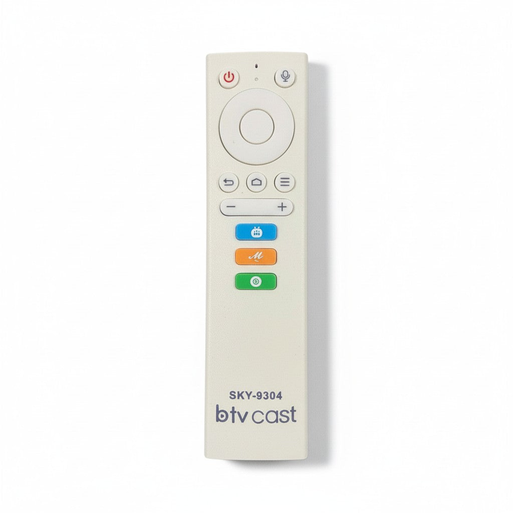 Controle Remoto WLW-7405 Compatível com Receptor TV CAST 4K – Substituto para SKY-9304, Pronto para Uso