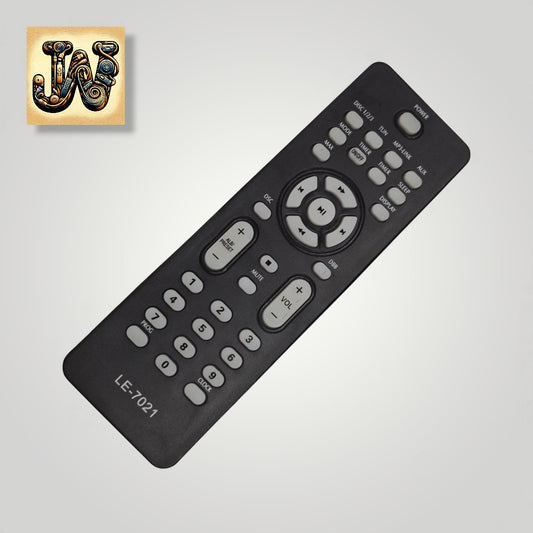 Controle Remoto WLW-7021 Compatível com Som Philips FWM397, FWM417, FWM582, FWM592, FWM593, FWM986 e FWM997 – Substituto de Alta Qualidade, Pronto para Uso
