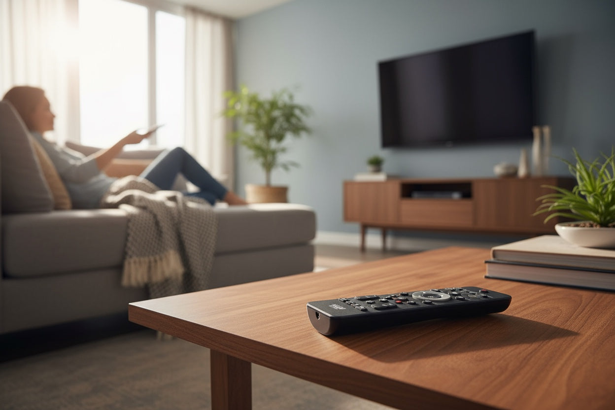 Controle Remoto WLW-7445 Compatível com TVs Philips Série 7000 – Modelos 42PFL7404D, 52PFL7404D, 32PFL3805D/78, 40PFL5605D/78, 46PFL6605D/78, 32PFL5604D, 42PFL5604D e 47PFL5604D – Substituto de Alta Qualidade