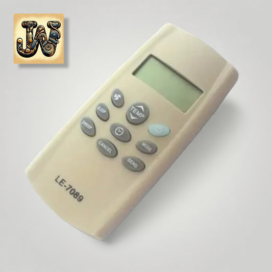 Controle Remoto para Ar Condicionado Carrier Split WLW-7089 Compatível com Carrier, Springer e Totaline – Substitui diversos modelos como 42DCA018515LC, 42DXD12226, 42XQB018515LS e outros