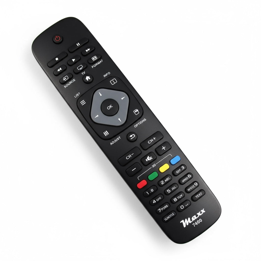 Controle Remoto WLW-7510 Compatível com TV Philips LCD – Substitui FBG-7490 e Modelo RC2954101 com Funções Completas