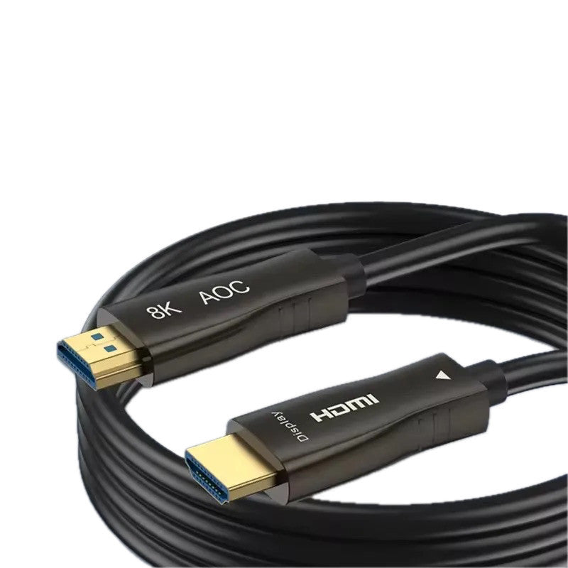 Cabo Compatível com HDMI 10 Metros Fibra 2.1 8k Optica Ultra Hd