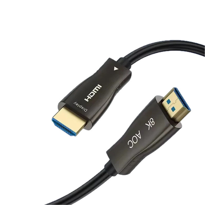 Cabo Compatível com HDMI 10 Metros Fibra 2.1 8k Optica Ultra Hd